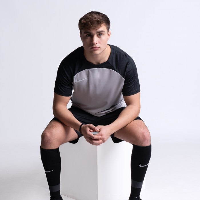 Nike Dri-Fit Strike III Jersey Pewter Grey-Black-Black-White